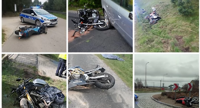 Dramatyczne dane policji – 53 motocyklistów zginęło w tym roku na drogach