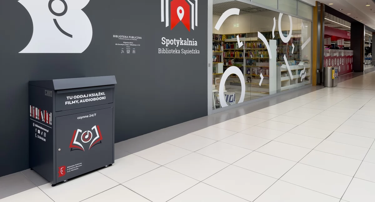 Zwrot książek nigdy nie był łatwiejszy! Zobaczcie, co stoi w Galerii Bemowo!