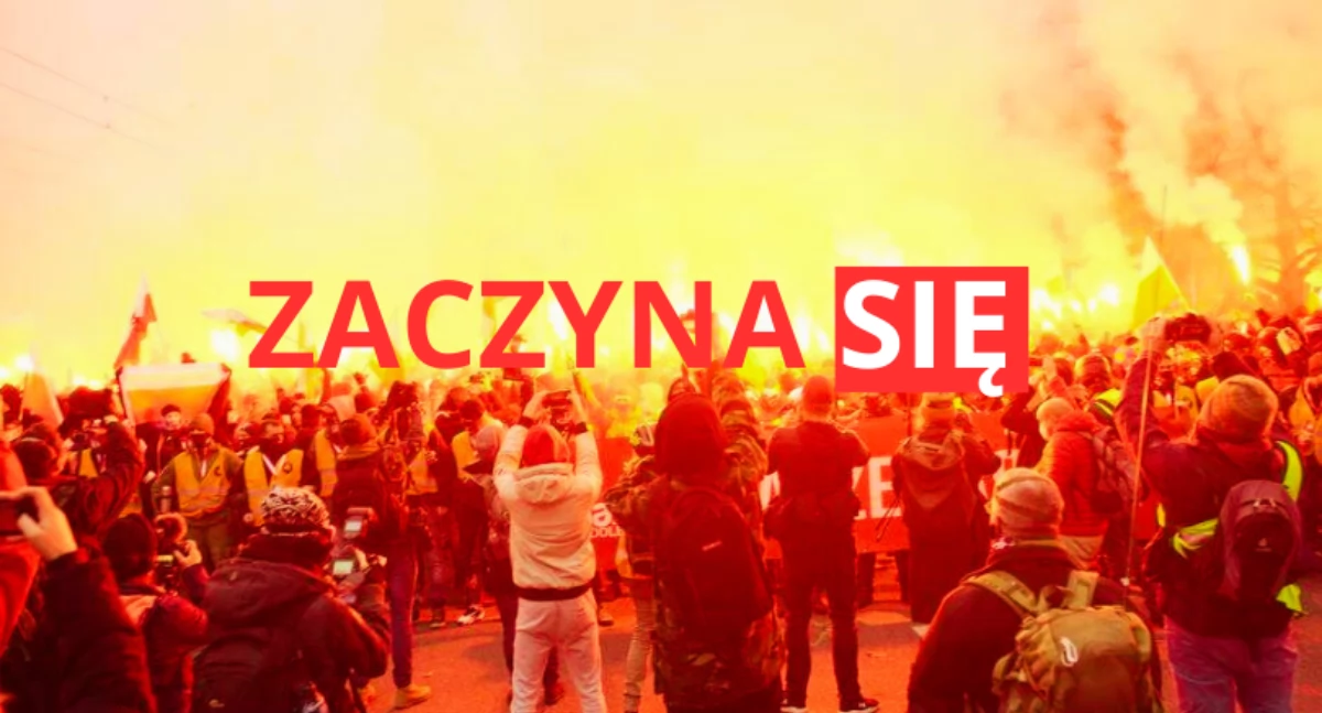 Zaczął się Marsz Niepodległości 2024!