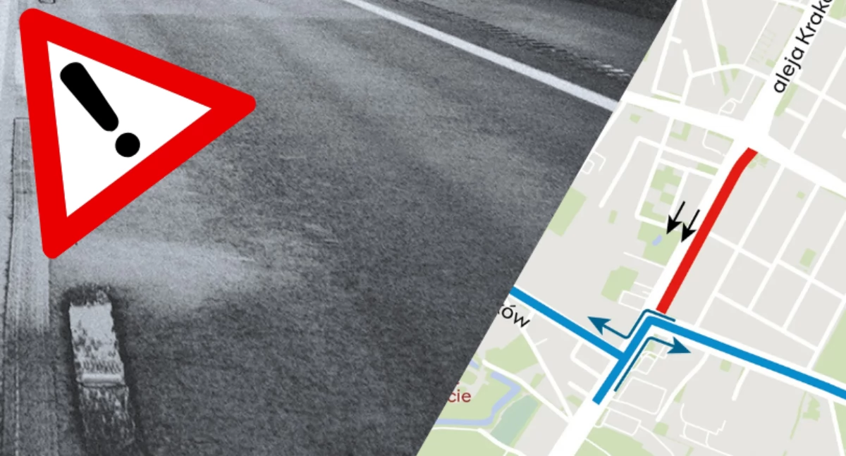 Wielki remont Alei Krakowskiej! Strzeżcie się