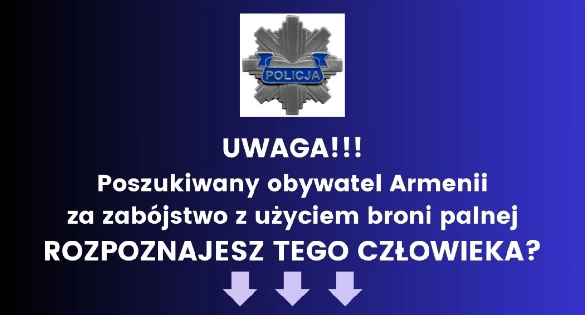 Poszukiwany obywatel Armenii