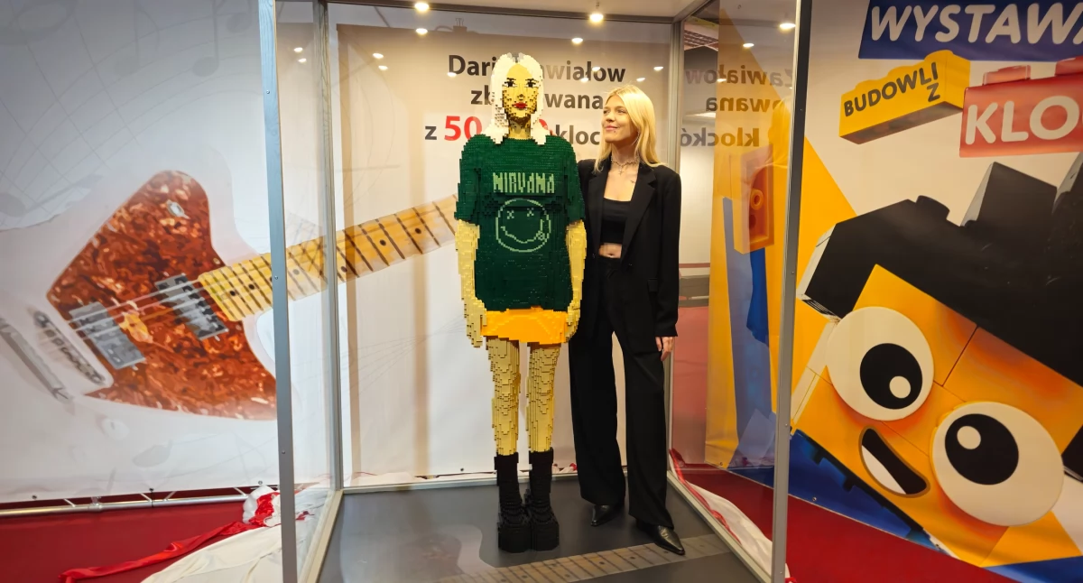 Wystawa z klocków Lego - mnóstwo atrakcji i… sama Daria Zawiałow! (ZDJĘCIA)