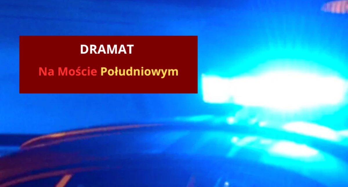 Poważny wypadek na Moście Południowym