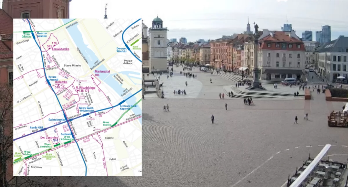 Zamknięcia na Trakcie Królewskim. Wielkanocne zmiany i utrudnienia