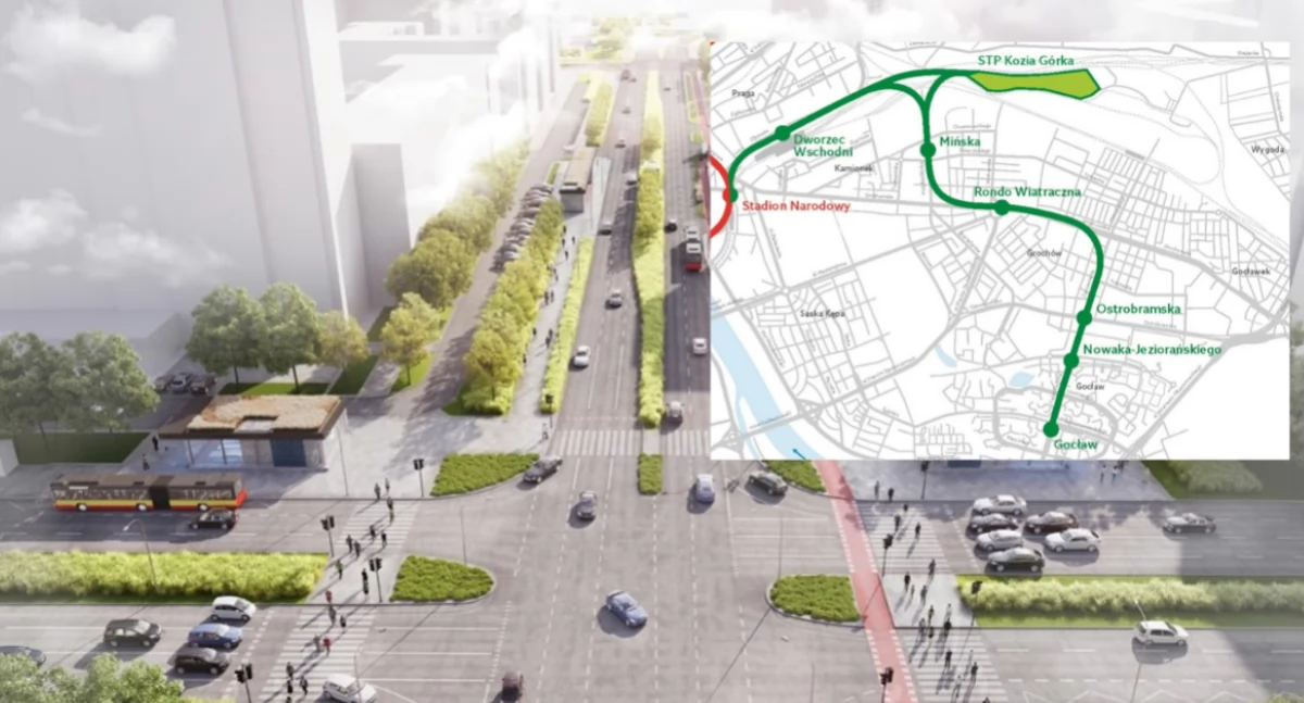 III linia metra M3. Nie tylko tramwaje, ale i metro na Gocławiu