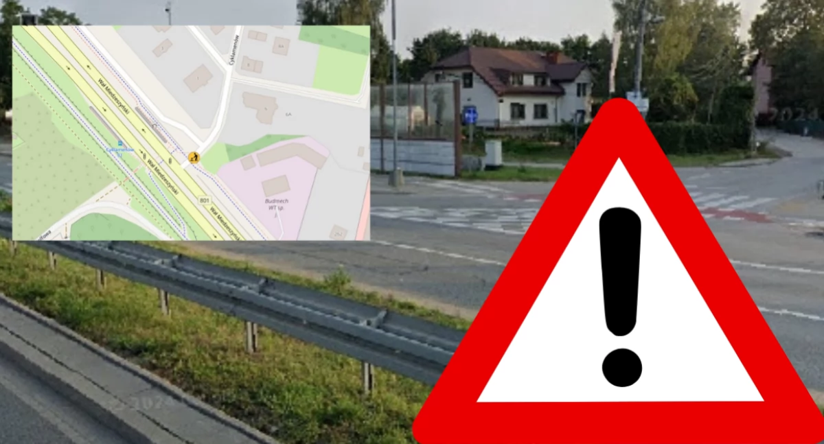 Utrudnienia na Wale Miedzeszyńskim. Długie działania drogowców