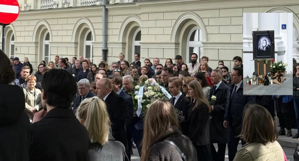 Tragedia na kampusie UW. Społeczność w żałobie, odbyło się upamiętnienie (ZDJĘCIA)