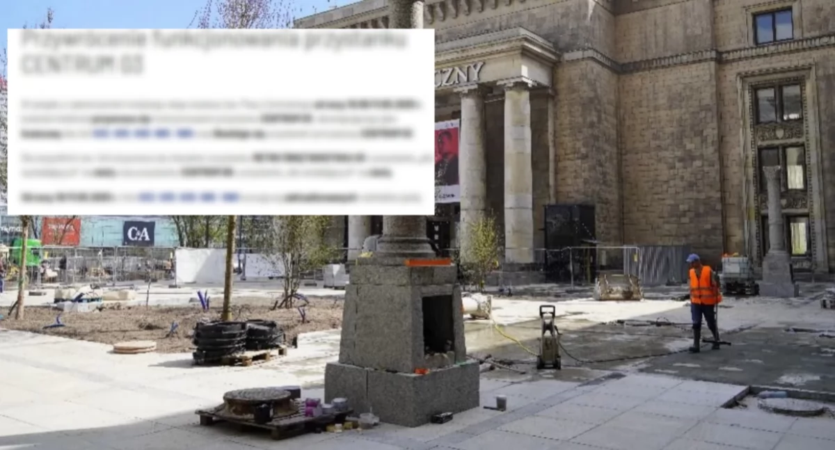 Plac Centralny prawie na mecie. WTP o zmianach