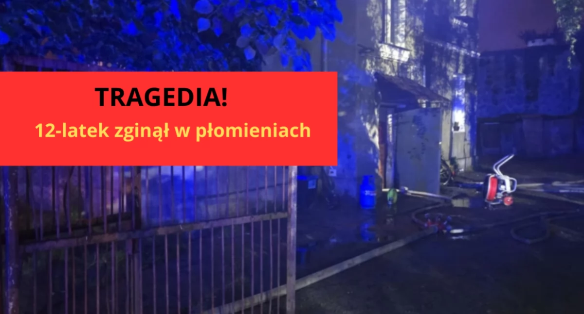 Wstrząsający pożar w Piastowie. Nie żyje dziecko