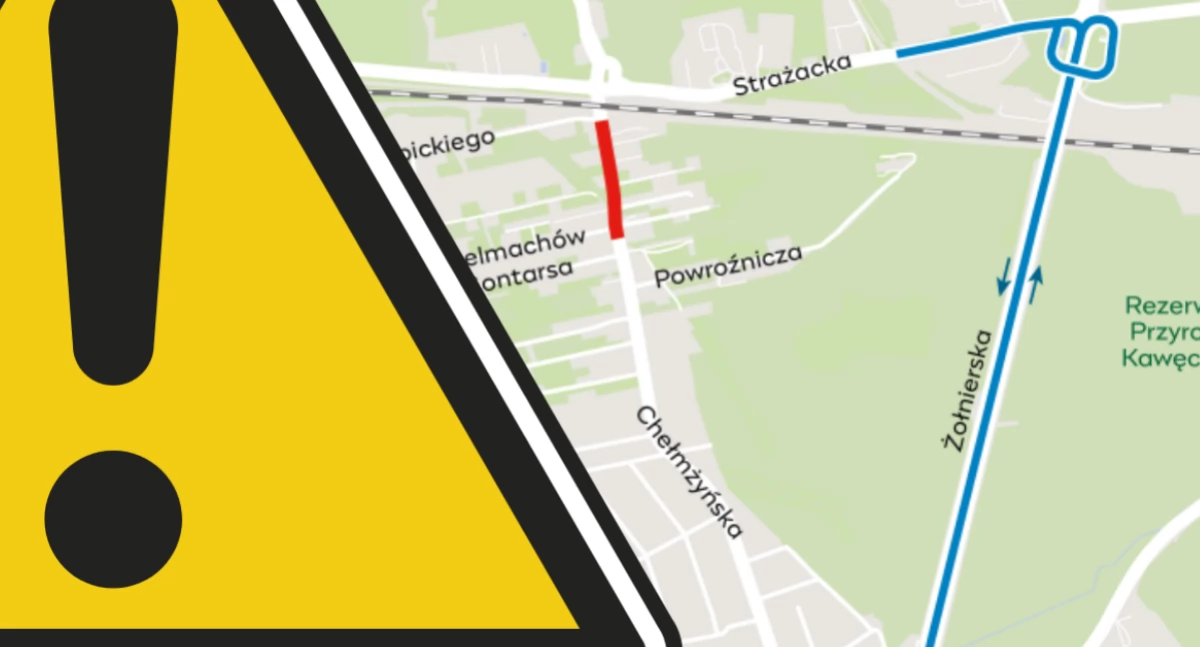 Budowa wiaduktu w Rembertowie. Nowe zmiany i utrudnienia