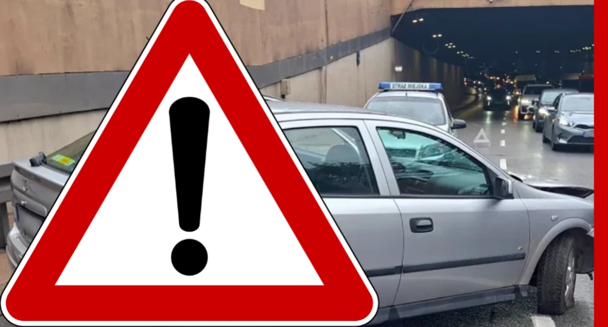 Stracił panowanie nad pojazdem. Wypadek na Śródmieściu