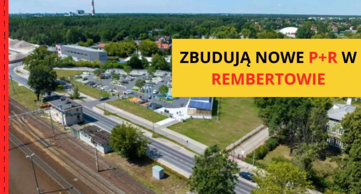 Nowy parking P+R powstanie w Rembertowie. Ile miejsc parkingowych będzie miał?