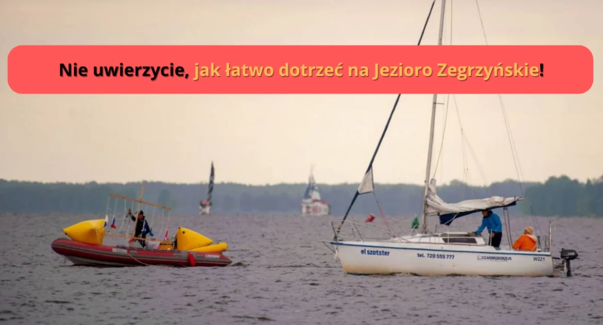 Z Warszawy nad Jezioro Zegrzyńskie. Jak najłatwiej tam dojechać? (NASZE RADY)