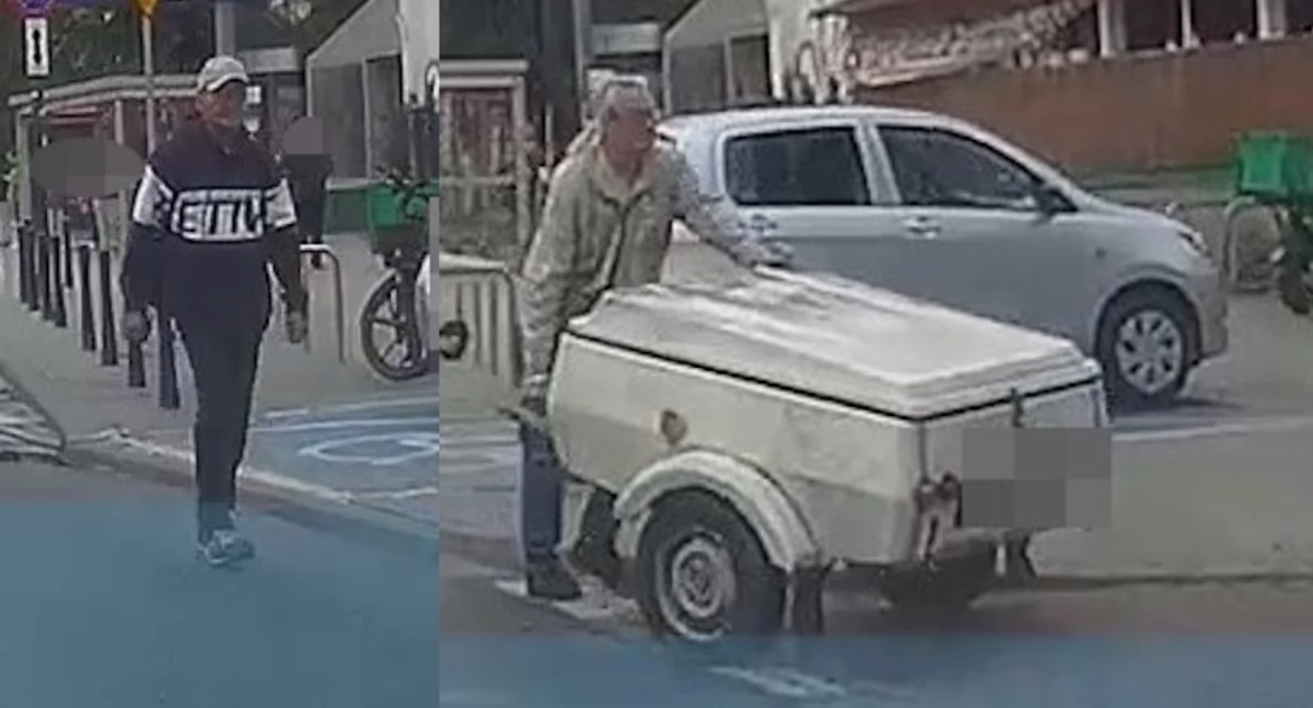 Zuchwała kradzież przyczepy transportowej. Może rozpoznajesz sprawców? 