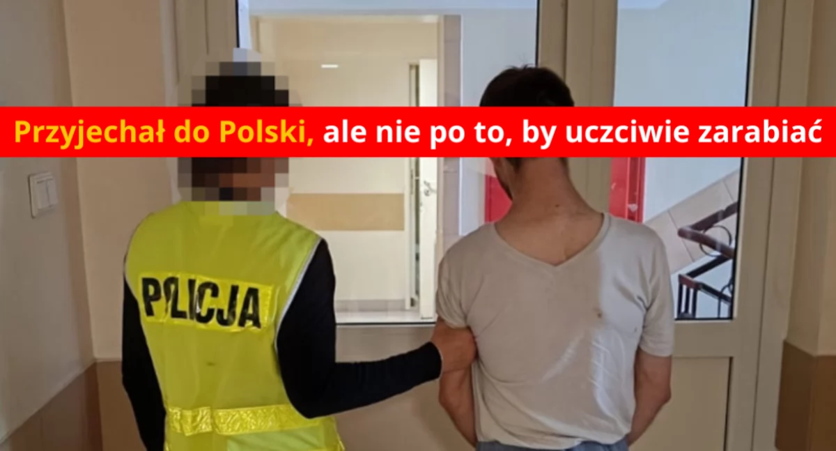 Ukrainiec ze słabością do kremów. Amator zatrzymany