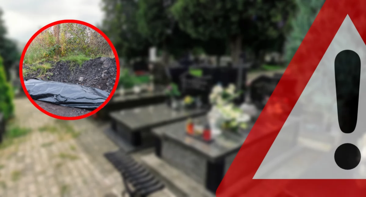 Niecodzienne odkrycie na cmentarzu w Chorzowie