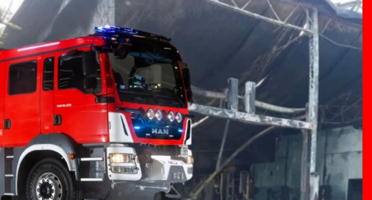 PILNE! Pożar warsztatu pod Warszawą. Co tam zaszło?