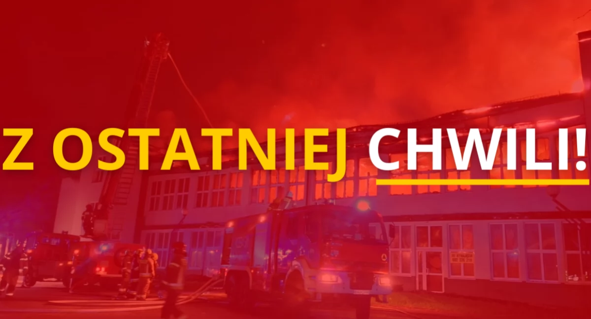 Z OSTATNIEJ CHWILI: pożar w Hajnówce. Trwa akcja gaśnicza