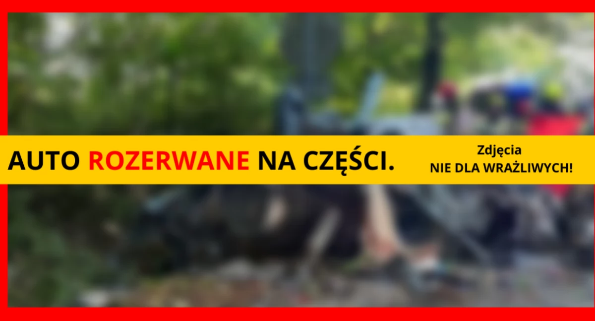 Tragedia pod Bartoszycami. Kierowca NIE ŻYJE
