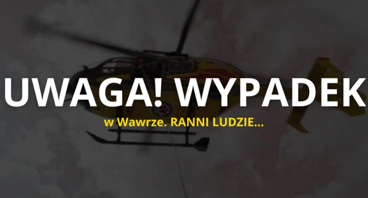 PILNE! Dramatyczny wypadek w Wawrze. 6 osób rannych