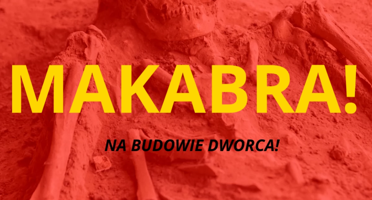 Makabryczne odkrycie na Ochocie. Szczątki na budowie tramwaju