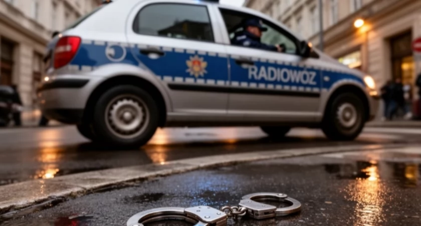 Rzucił się na policjantkę i ochroniarza. Zatrzymanie w Płocku!