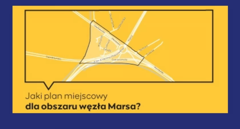 Plan dla OBSZARU WĘZŁA MARSA. To w Wawrze i na Pradze-Południe