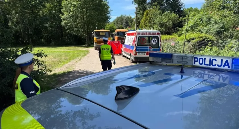 TRAGICZNY wypadek. ZGINĄŁ rowerzysta! 