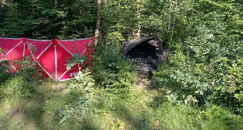 POTWORNY wypadek na DW 737. 