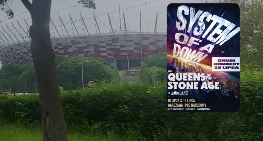 Jak wrócić z koncertu System of a Down? Metro, dodatkowe linie i wielkie objazdy [PORADNIK]