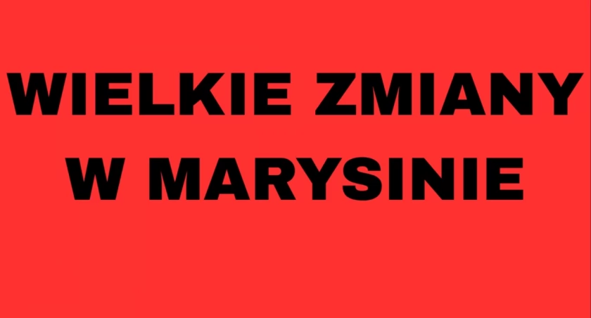 Przełom dla Marysina Wawerskiego!!!