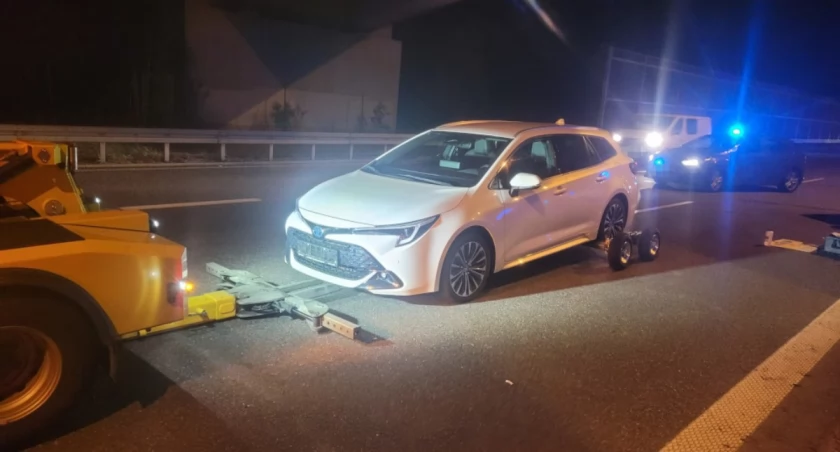 TOYOTA SKRADZIONA W NIEMCZECH. Odzyskali ją policjanci z grupy 