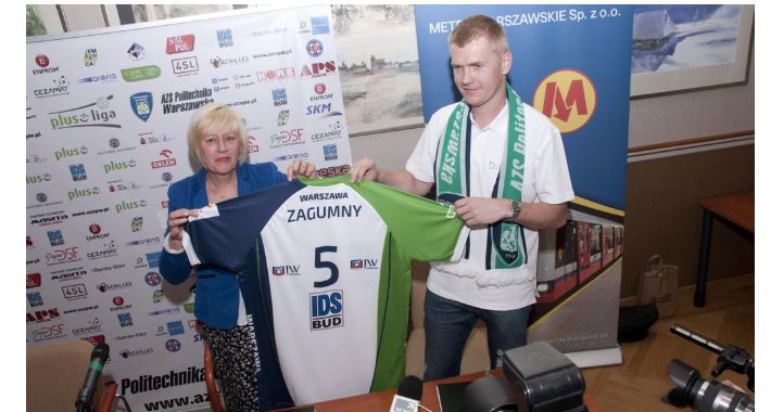 Paweł Zagumny nowym rozgrywającym AZS PW
