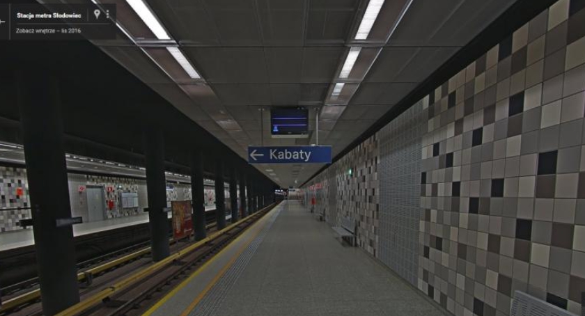 Warszawskie metro na Google Street View