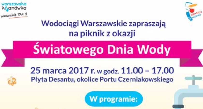 Piknik z okazji Światowego Dnia Wody [ZAPROSZENIE]