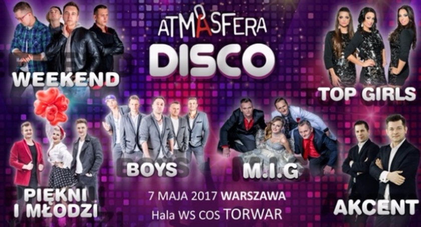 Atmosfera Disco. Wygraj bilety na koncert gwiazd muzyki disco polo [KONKURS]