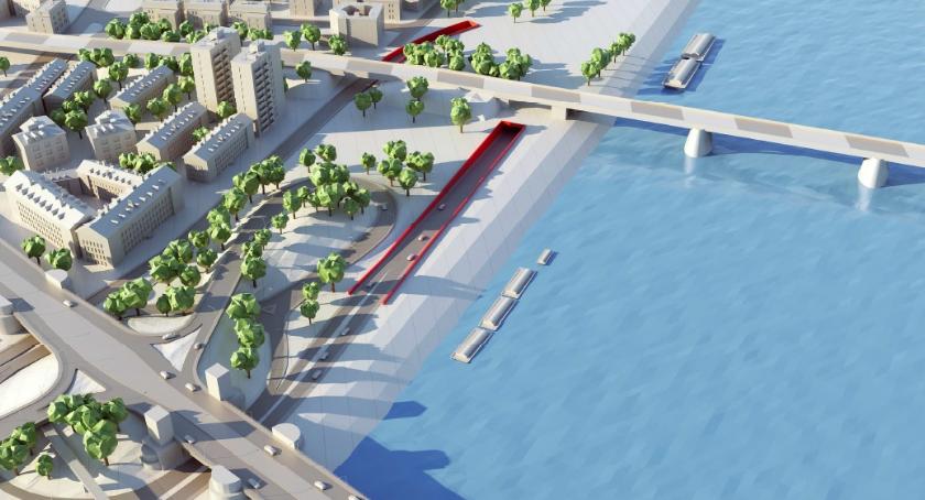 Nowy tunel Wisłostrady - jest wizualizacja