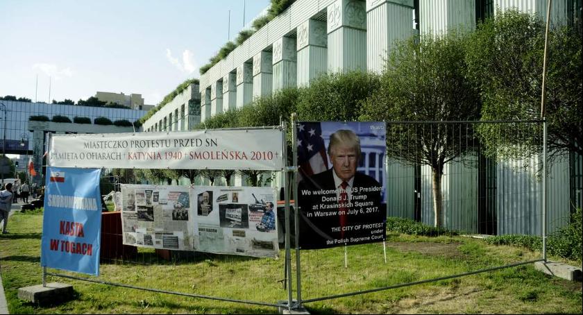 Nie ma już Miasteczka Protestu pod Sądem Najwyższym