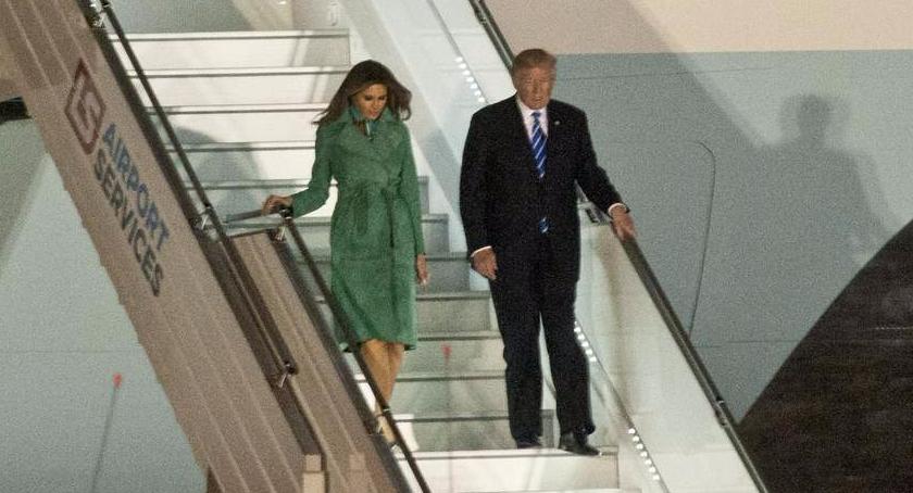 Prezydent USA, Donald Trump już w Polsce