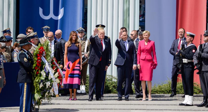 O czym mówił Donald Trump podczas wystąpienia na pl. Krasińskich?