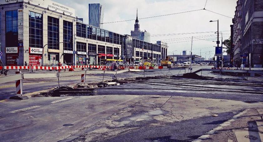 Remont torów przy Pl. Starynkiewcza. II etap prac rozpoczyna się dzisiaj