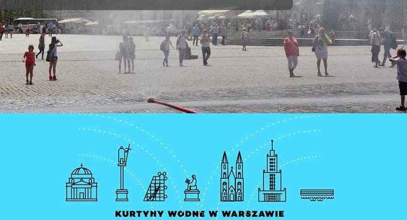 Wróciły upały i kurtyny wodne. Gdzie ich szukać?