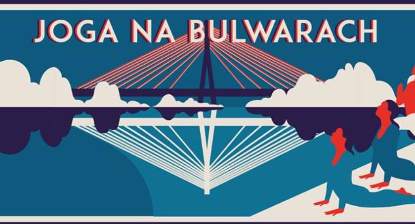 Joga na Bulwarach Wiślanych
