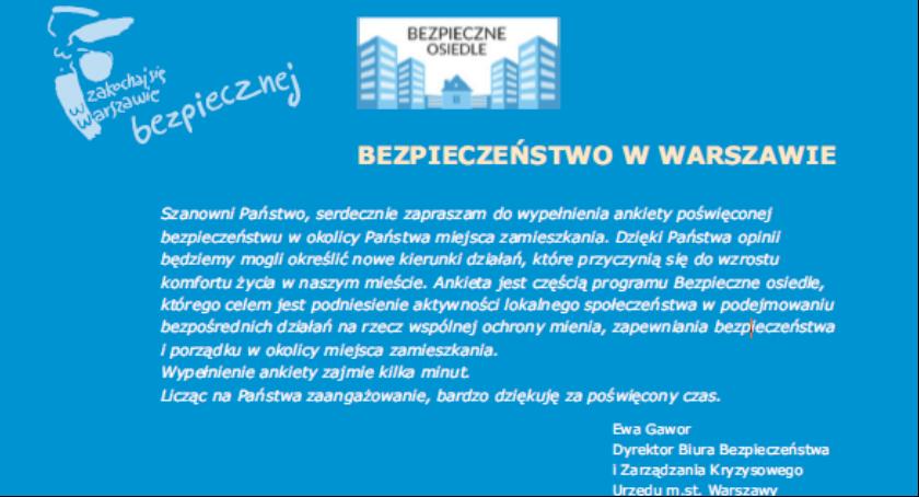 Czy mieszkańcy czują się w Warszawie bezpieczni? Ratusz przygotował ankietę.