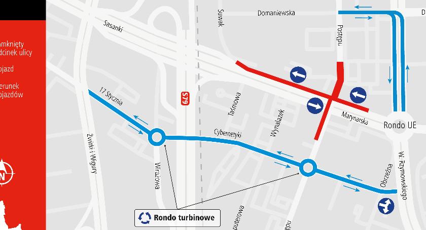 Ważna wiadomośc dla pracujących w Mordorze - od 18 zamknięcie ul. Postępu