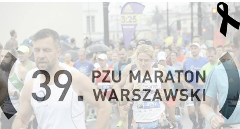 Zmarł uczestnik 39. Maratonu Warszawskiego. 