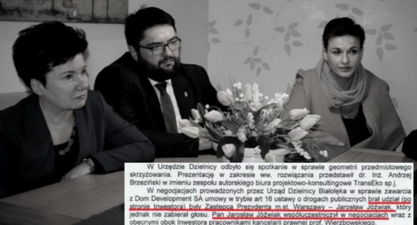 Były wiceprezydent miasta negocjuje z dzielnicą z ramienia...dewelopera. 