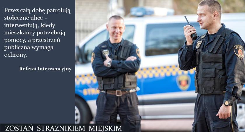 Stabilna praca, pensja zawsze na czas, premie i socjal - straż miejska prowadzi rekrutację