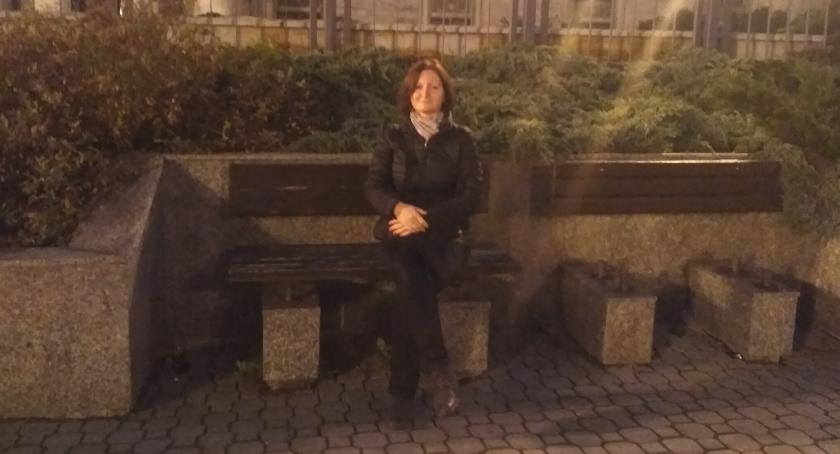 Pani Iwona odwiedziła w Pałacu wiele miejsc związanych z kulturą