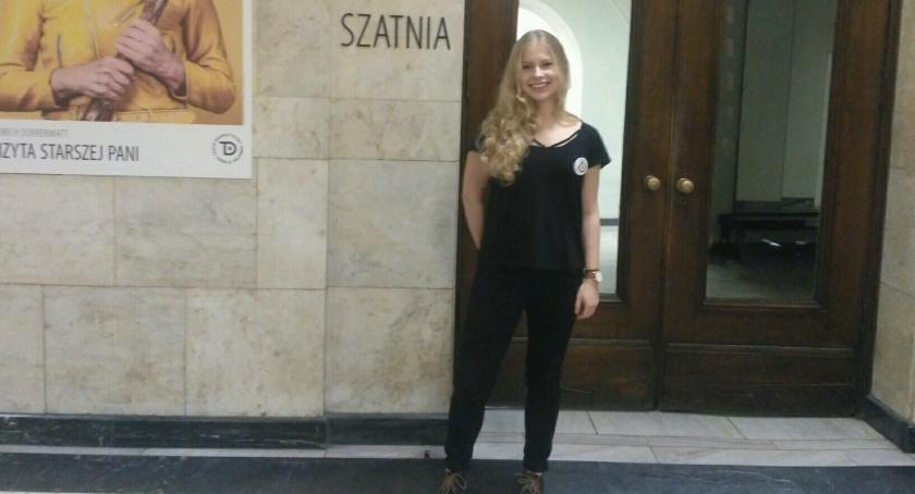 Poznajcie Anię, która pracuje w Teatrze Dramatycznym